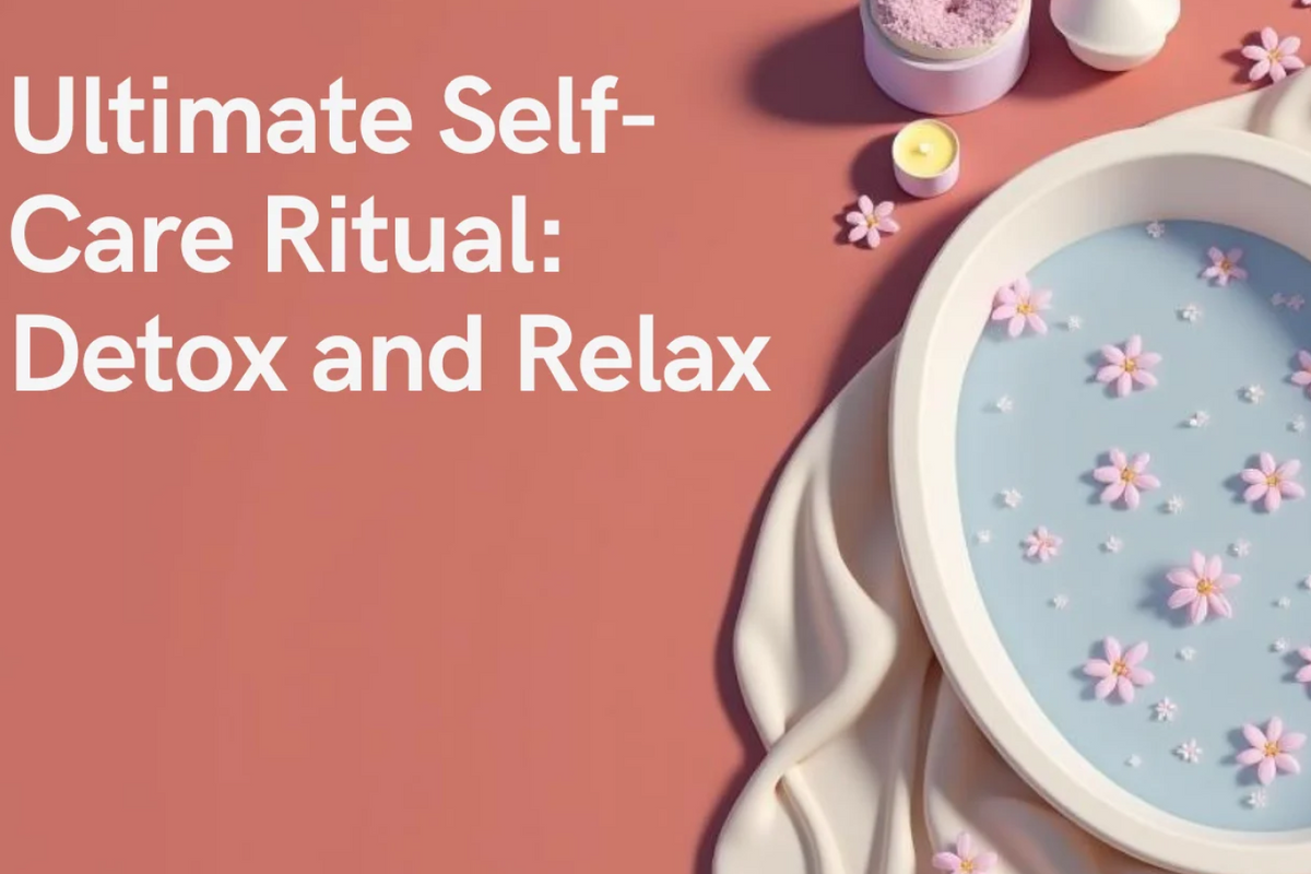 Dead Sea detox bath, Dead Sea salt, Dead Sea salt benefits, natural bath therapy, self-care routine