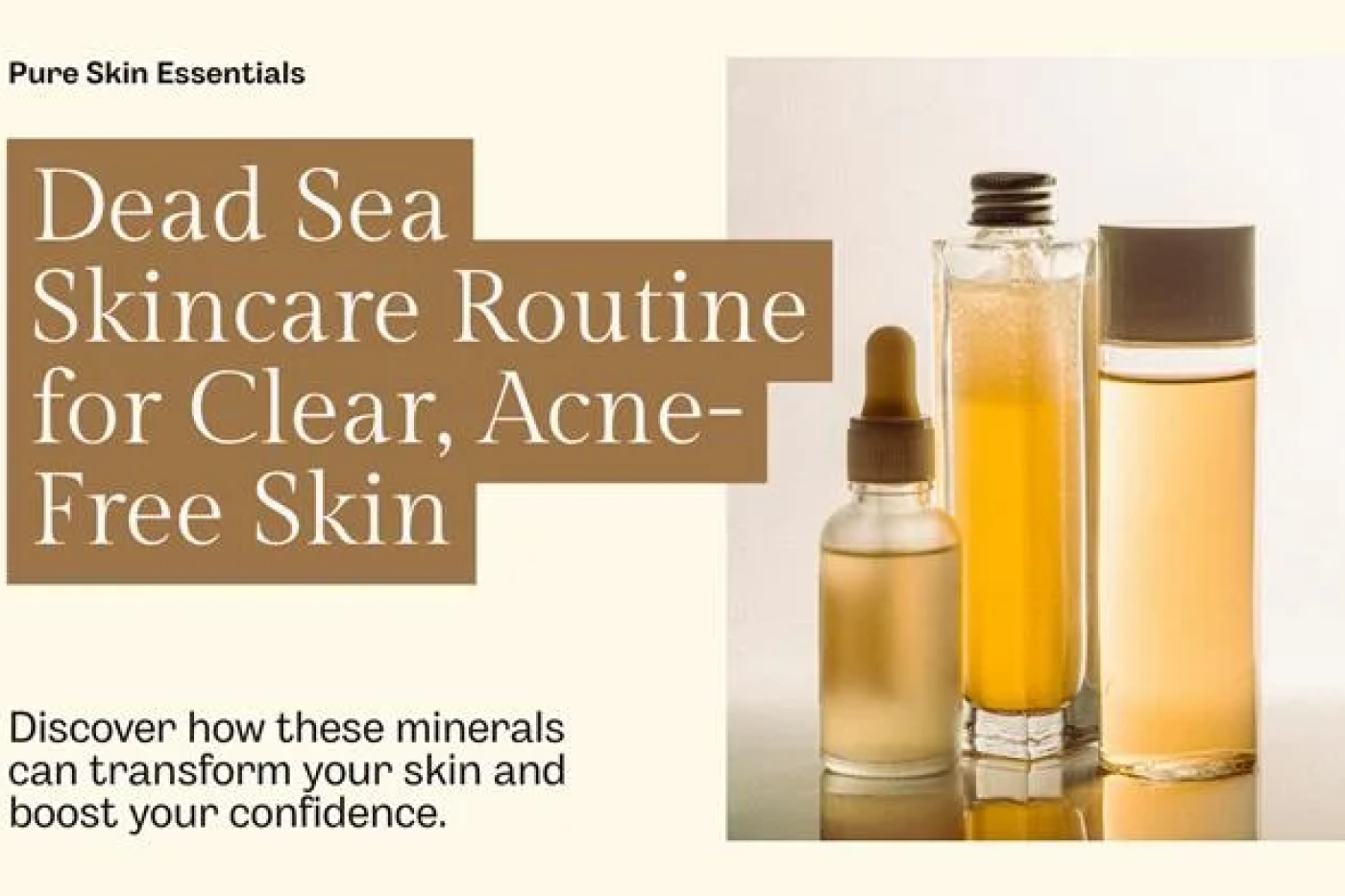 Dead Sea Skincare Routine