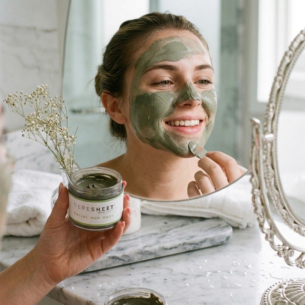 Dead Sea Facial & Body Mud Mask | Deep Cleansing Mineral Mask