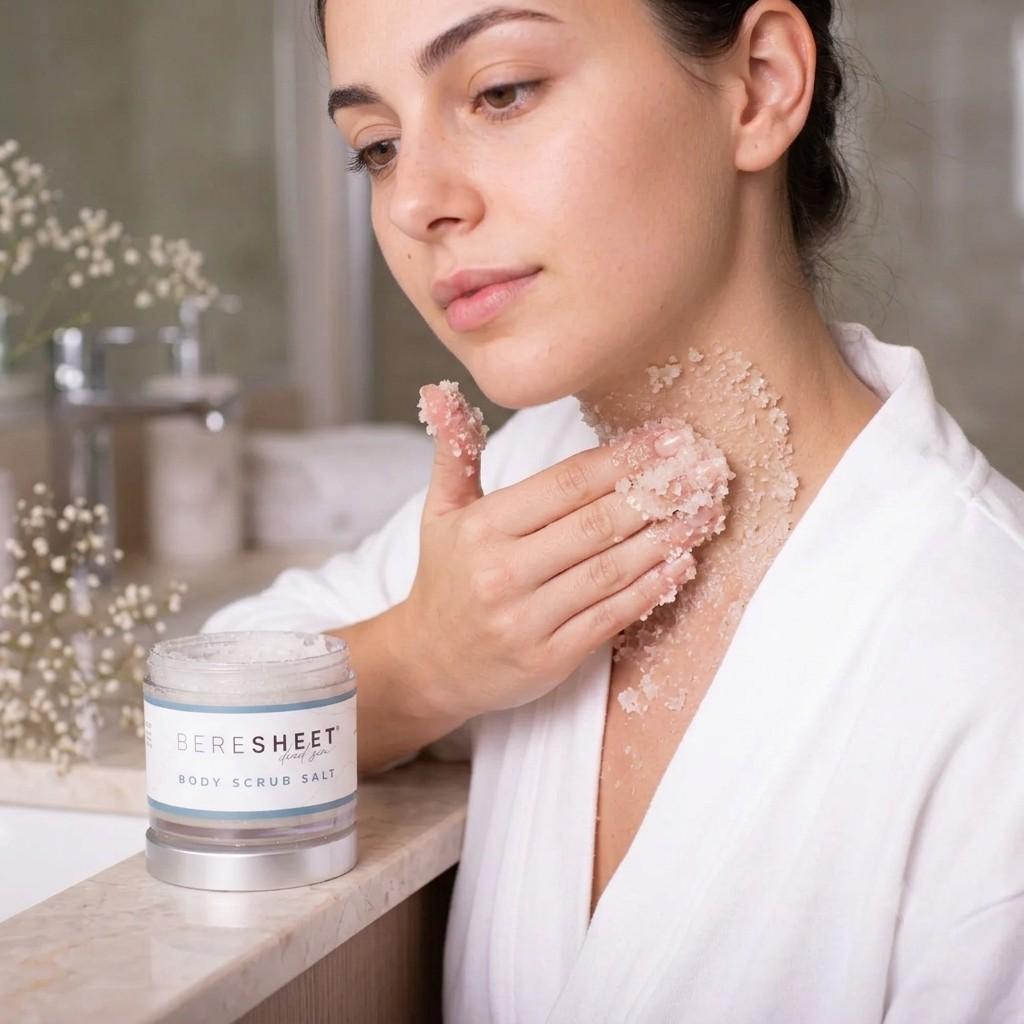 Dead Sea Body Scrub Salt | Natural Exfoliating Treatment